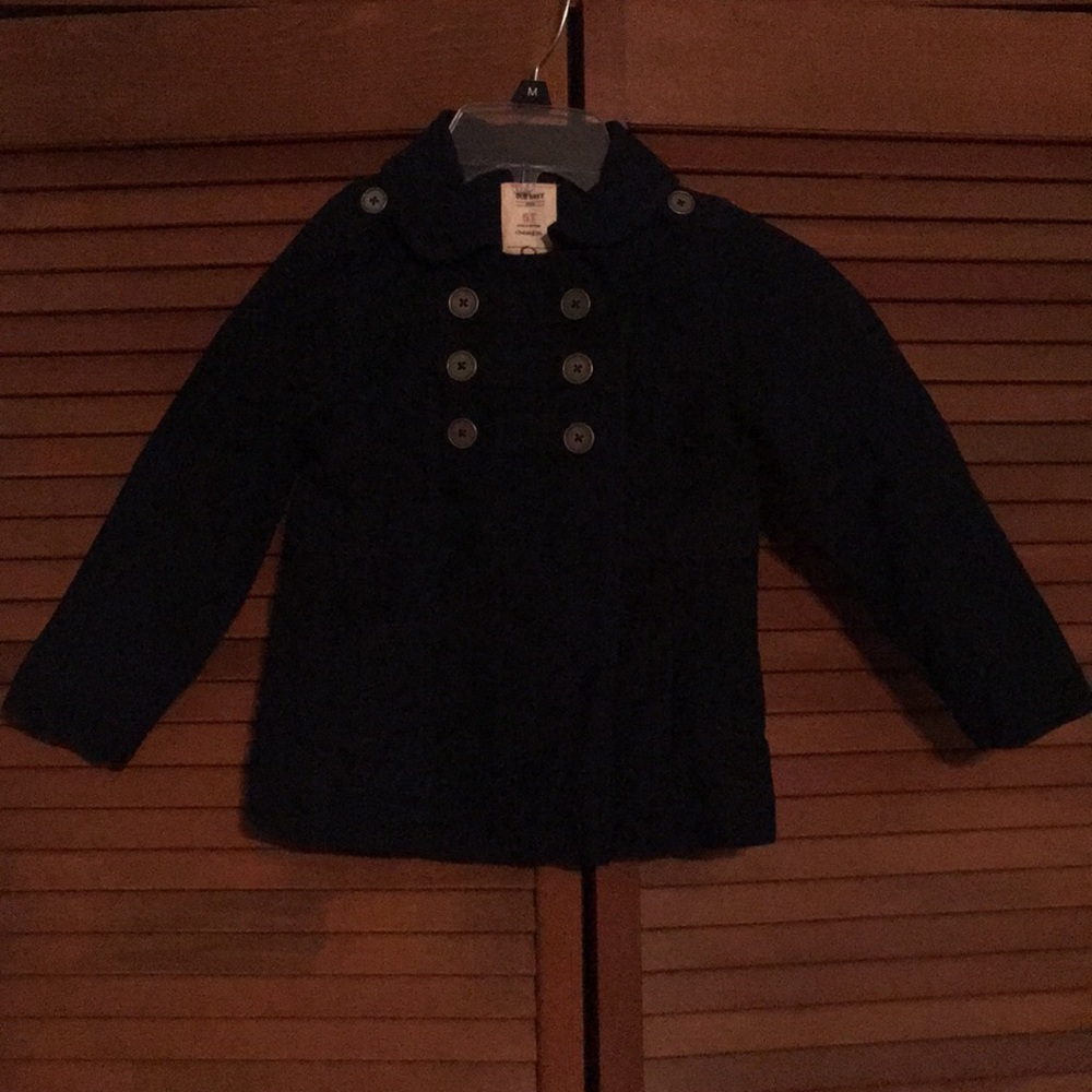 Girls Navy Blue PeaCoat